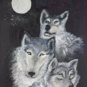 Wolf Pack print